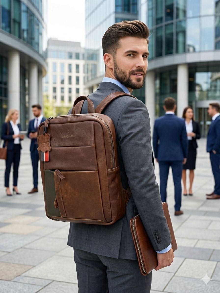 Mochila Ejecutiva KALI-B-LEATHER